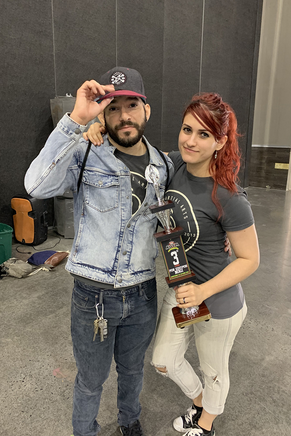 Caleb y Anabel Trofeo KOTM 2019
