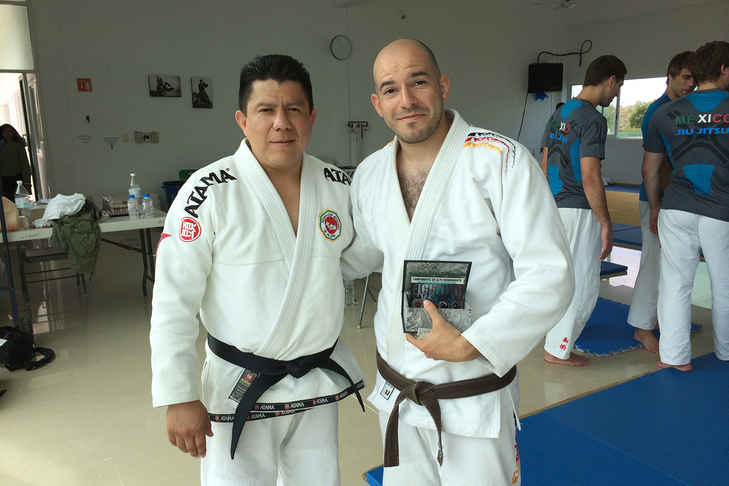 Adolfo Trejo y Abraham Caleb