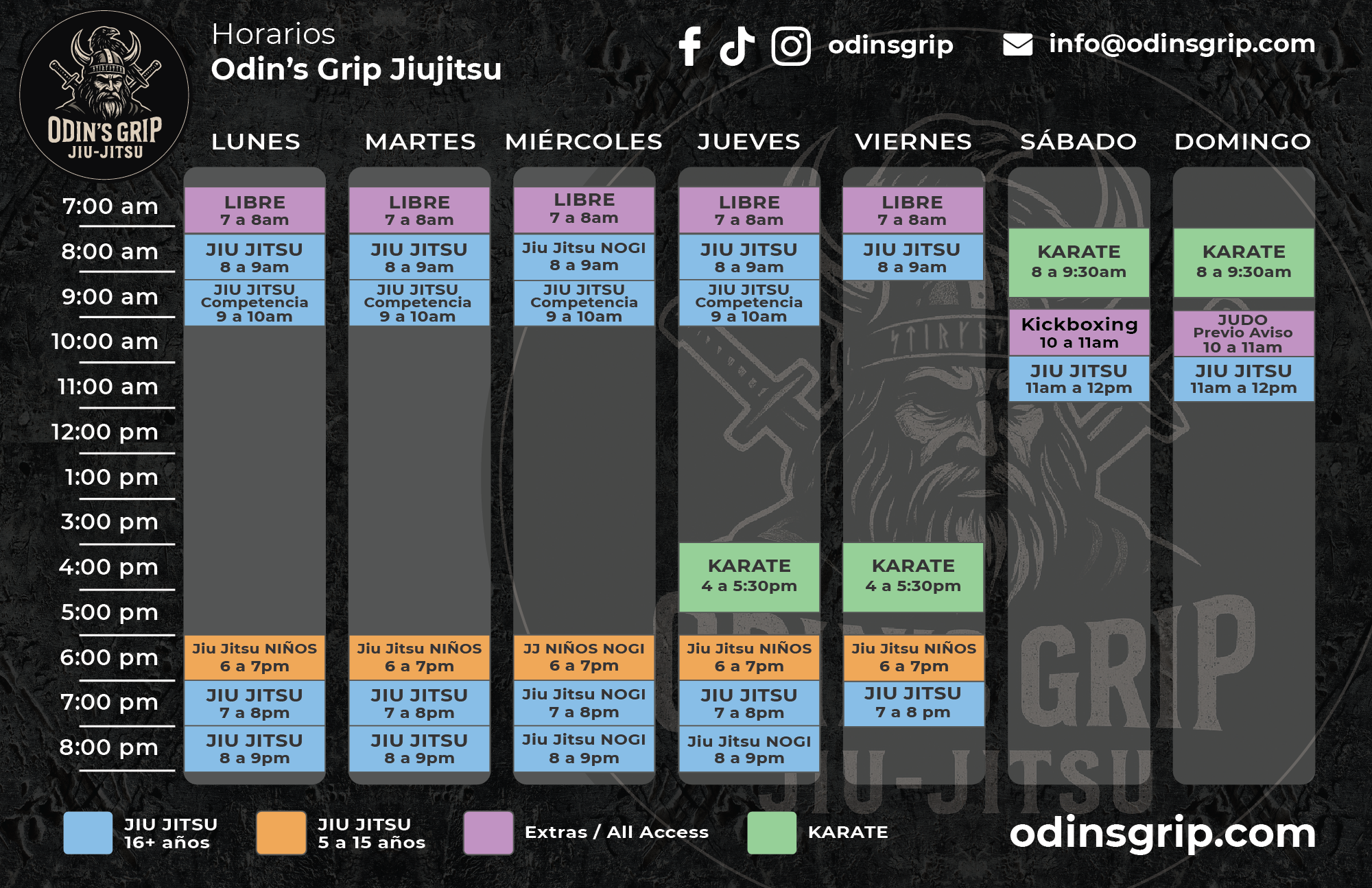 OG Horarios